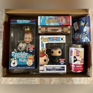 Funko FUN ON THE RUN 25 Years Comic-Con Freddy Batman POP Travel Edition SDCC
